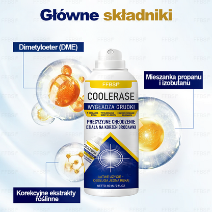 FFBSI® ❄ CoolErase Spray do regeneracji skóry  (Brodawe, Pęcherze, Wypryski, Łuszczyca, Zmiany skórne, Trądzik, Skórne narośle, Blizny, Pieprzyki)