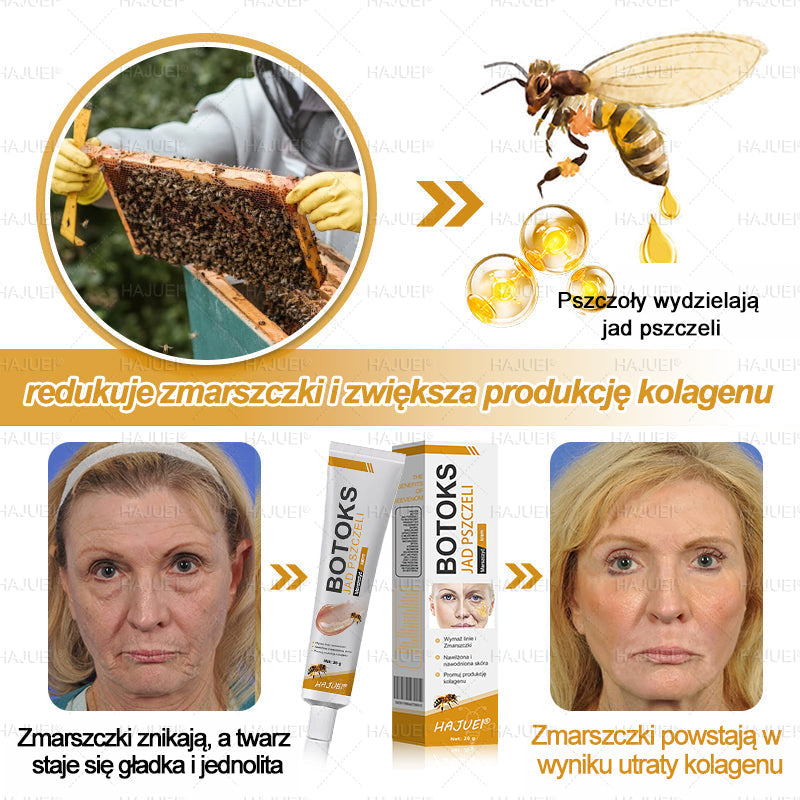 Ostatni dzień promocji: 50% zniżki - 🍯 HAJUEI® Botox Krem Przeciwzmarszczkowy z Jadłem Pszczelim