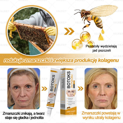 Ostatni dzień promocji: 50% zniżki - 🍯 HAJUEI® Botox Krem Przeciwzmarszczkowy z Jadłem Pszczelim