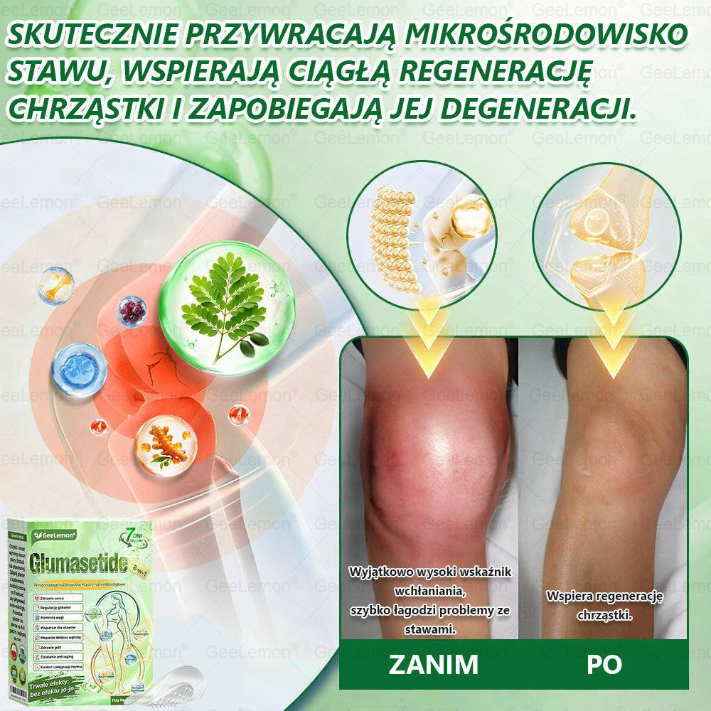 Oficjalny Sklep | 𝐆𝐞𝑒𝐿𝑒𝐦𝐨𝐧® 👩‍⚕️ 𝐆𝐥𝐮𝐦ase𝐭𝐢𝐝𝐞 𝟖 𝐰 𝟏 Smukły i Zdrowy Nano Plaster z Mikronakłuciami (Tylko raz dziennie, widoczne zmiany już w 7 dni)✅ Na otyłość, wiotką skórę, cukrzycę, bezdech senny, problemy ze stawami i wiele więcej