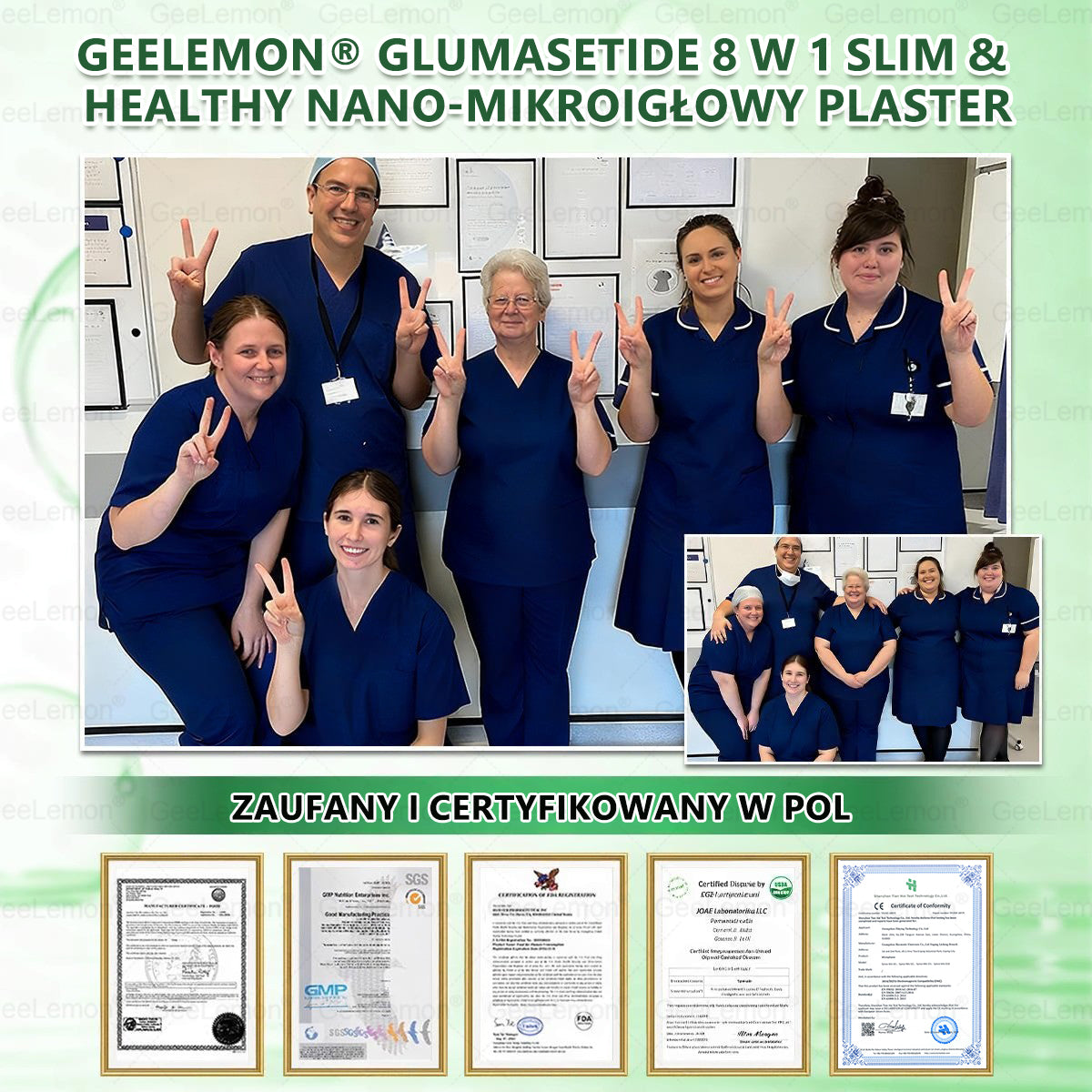 Oficjalny Sklep | 𝐆𝐞𝑒𝐿𝑒𝐦𝐨𝐧® 👩‍⚕️ 𝐆𝐥𝐮𝐦ase𝐭𝐢𝐝𝐞 𝟖 𝐰 𝟏 Smukły i Zdrowy Nano Plaster z Mikronakłuciami (Tylko raz dziennie, widoczne zmiany już w 7 dni)✅ Na otyłość, wiotką skórę, cukrzycę, bezdech senny, problemy ze stawami i wiele więcej
