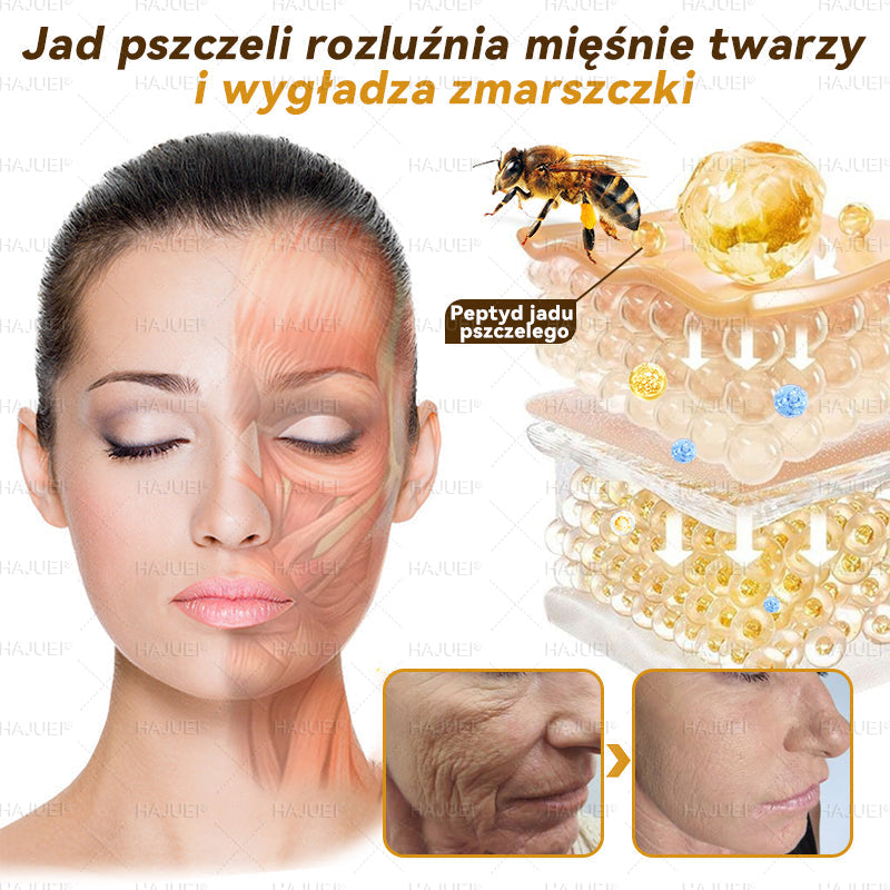 Ostatni dzień promocji: 50% zniżki - 🍯 HAJUEI® Botox Krem Przeciwzmarszczkowy z Jadłem Pszczelim