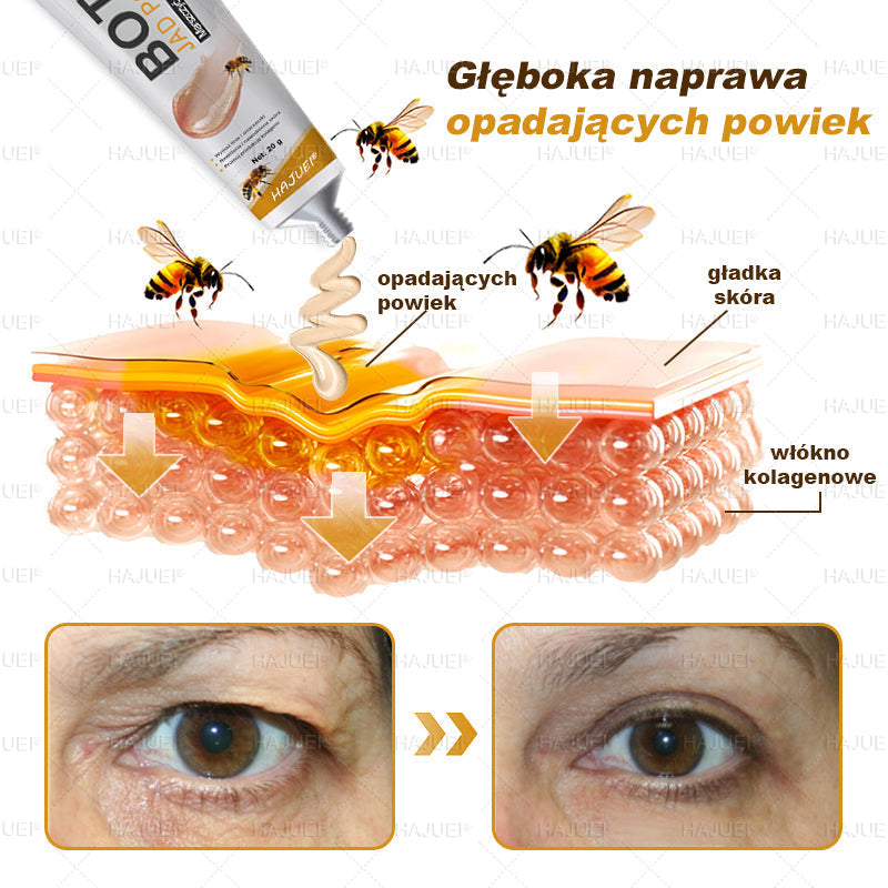 Ostatni dzień promocji: 50% zniżki - 🍯 HAJUEI® Botox Krem Przeciwzmarszczkowy z Jadłem Pszczelim