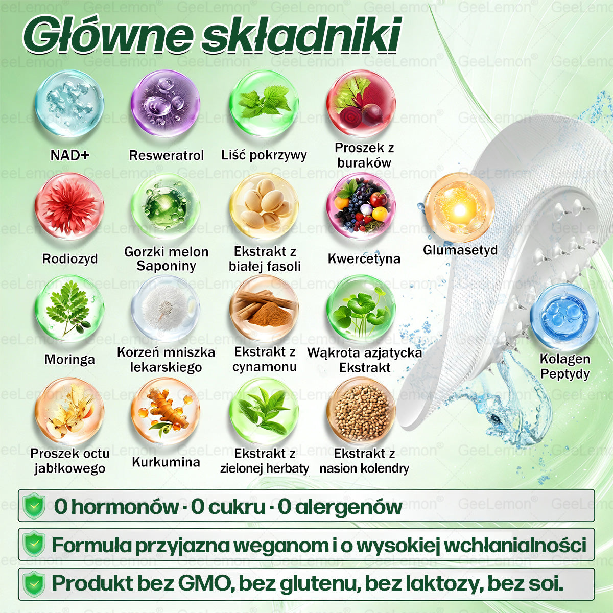 Oficjalny Sklep | 𝐆𝐞𝑒𝐿𝑒𝐦𝐨𝐧® 👩‍⚕️ 𝐆𝐥𝐮𝐦ase𝐭𝐢𝐝𝐞 𝟖 𝐰 𝟏 Smukły i Zdrowy Nano Plaster z Mikronakłuciami (Tylko raz dziennie, widoczne zmiany już w 7 dni)✅ Na otyłość, wiotką skórę, cukrzycę, bezdech senny, problemy ze stawami i wiele więcej